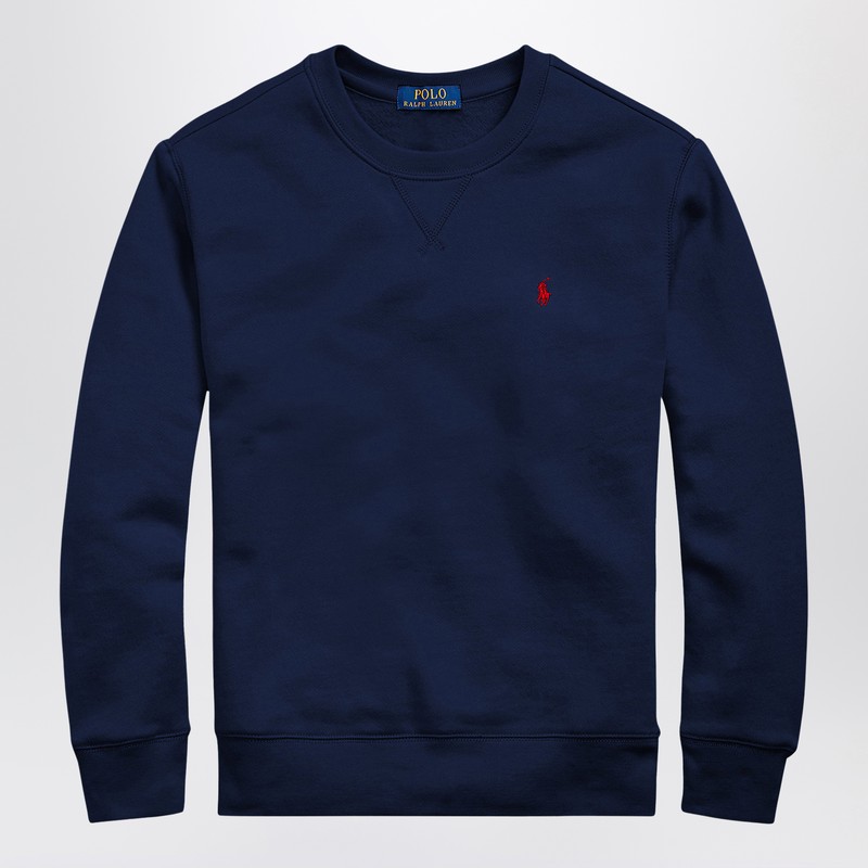 Polo Ralph Lauren Ls Cn Tops Sweater In Blue