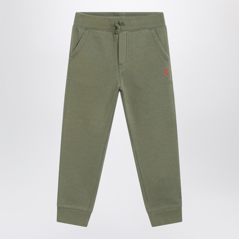Olive green jogging pants