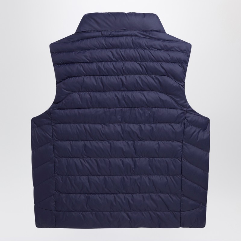 Polo Ralph Lauren Reversible Padded Gilet In Blue