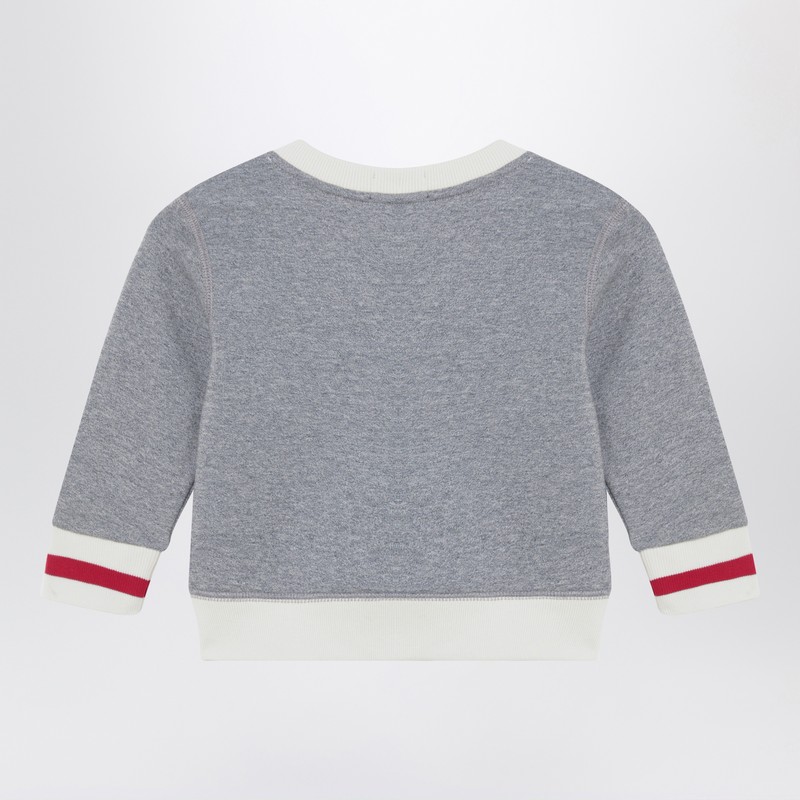 Polo Ralph Lauren Polo Bear Sweatshirt In Grey/ivory In Gray