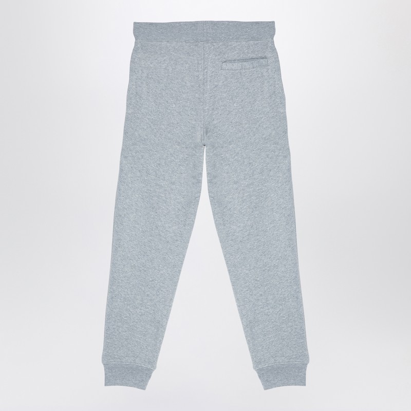 Polo Ralph Lauren Grey Cotton-blend Jogging Trousers In Green