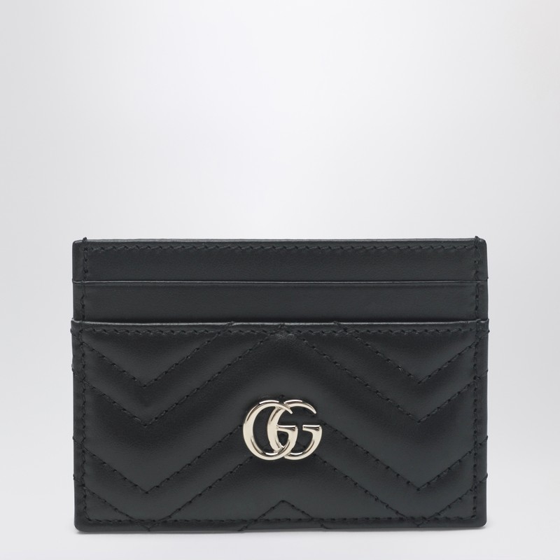 GG Marmont card holder black/gold