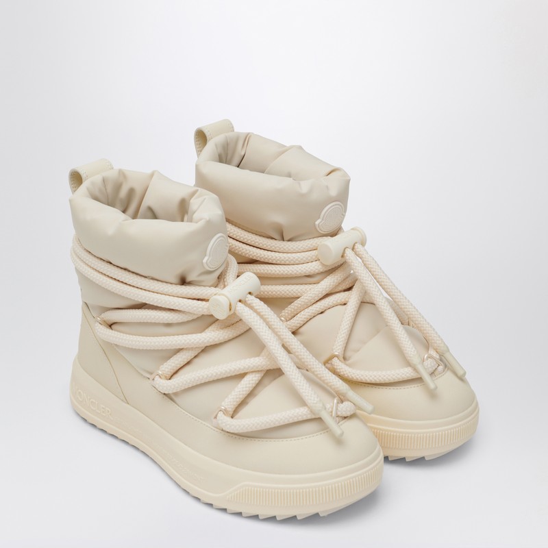 Moncler Altive Mid Snow Boots In Beige In Sand