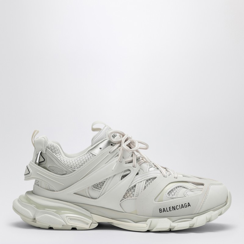 White Track low sneakers