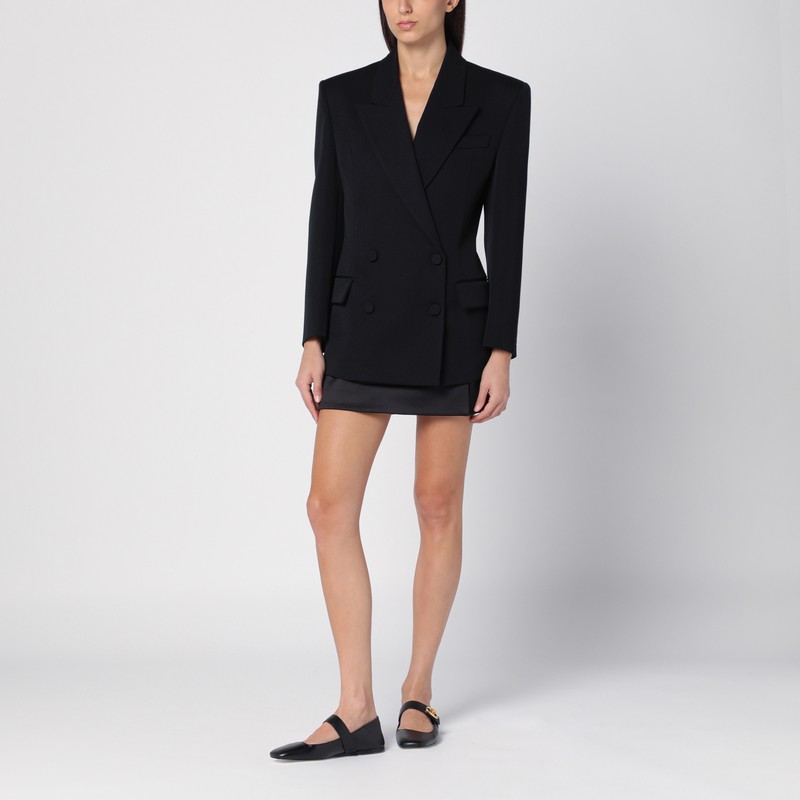 Valentino Single-breasted Blazer In Black