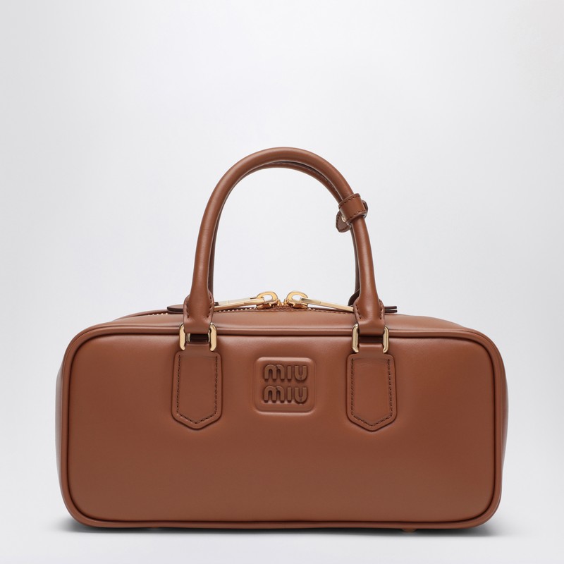 Arcadie Large Cognac coloured top case