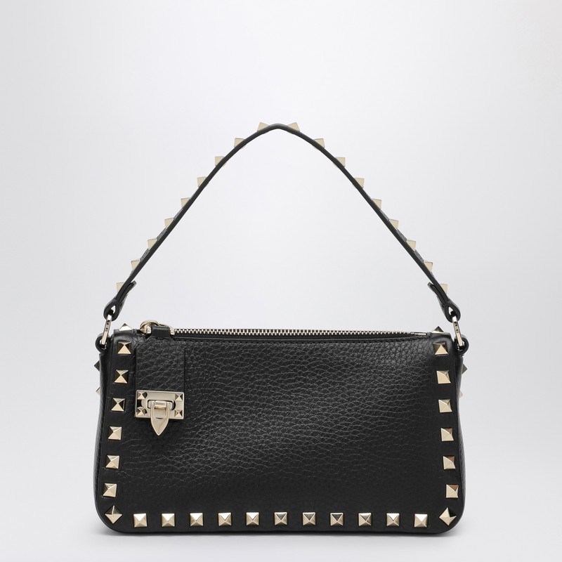 Small black Rockstud shoulder bag