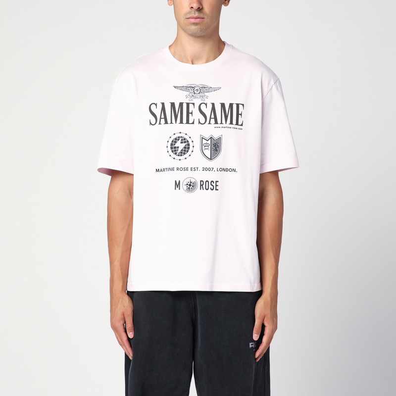 Tシャツ・カットソー Martine Rose Light Pink Cotton T-Shirt Martine Rose Light Pink Cotton T-shirt | ModeSens