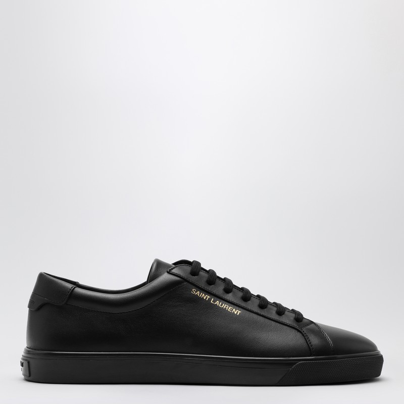 Andy low-top sneakers in black leather