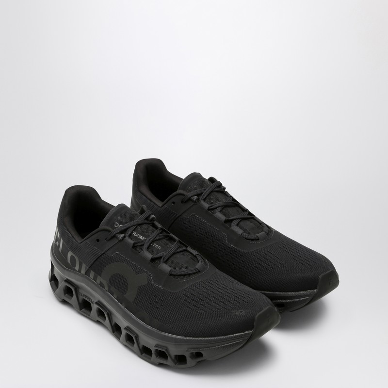 On Cloudmster 2 Rubber-trimmed Mesh Running Sneakers In Black