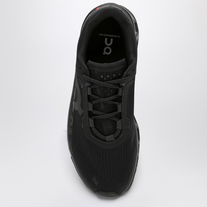 On Cloudmster 2 Rubber-trimmed Mesh Running Sneakers In Black
