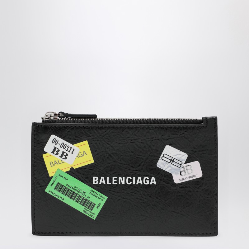 Balenciaga Black Cash Card Holder