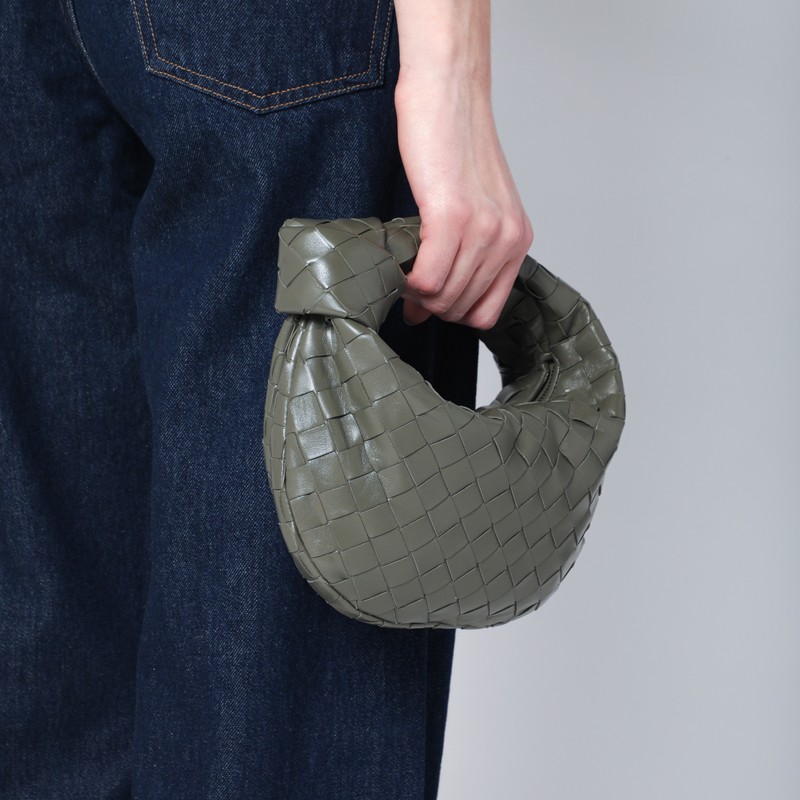 Bottega Veneta Jodie Mini Bag In Pickle Colour In Green