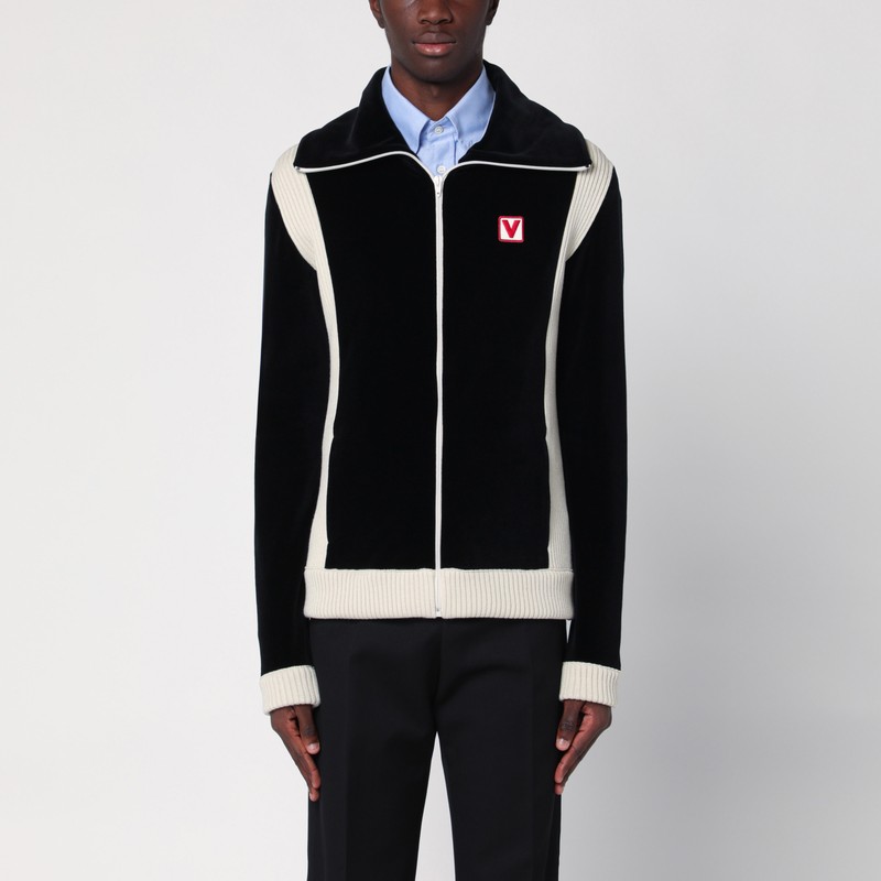 Valentino Chez Sweatshirt In Black