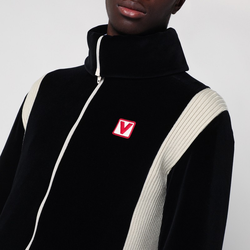 Valentino Chez Sweatshirt In Black