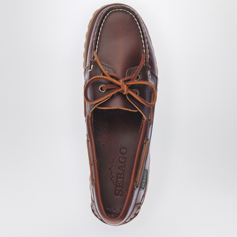 Sebago Brown Ranger Waxy Loafer In Multi