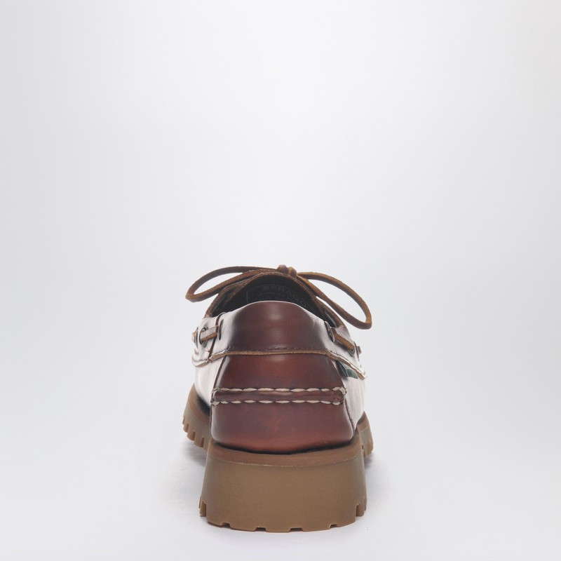 Sebago Brown Ranger Waxy Loafer In Multi