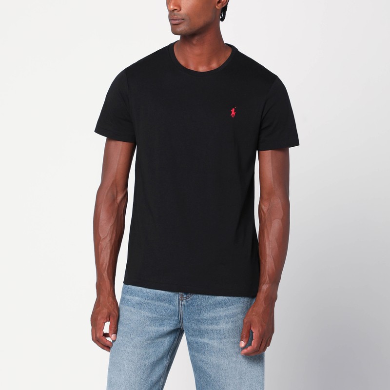 Polo Ralph Lauren Classic Fit Performance Jersey T-shirt In Black