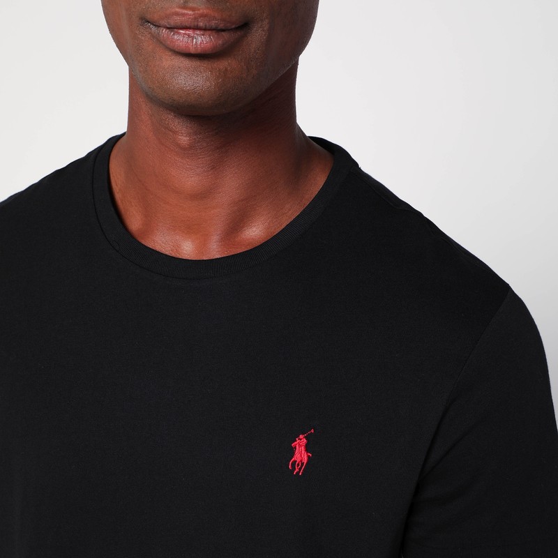 Polo Ralph Lauren Classic Fit Performance Jersey T-shirt In Black