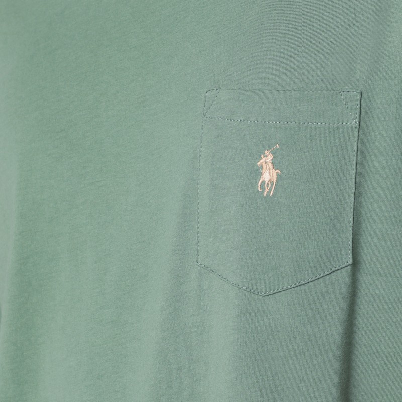 Polo Ralph Lauren Pocket Short-sleeve T-shirt In Green