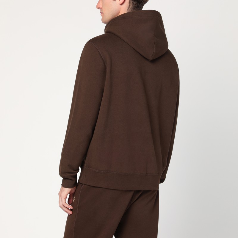 Polo Ralph Lauren Brown Cotton-blend Sweatshirt In Multi