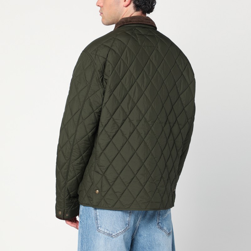 Polo Ralph Lauren Beaton Quilted Jacket Olive Green In Green