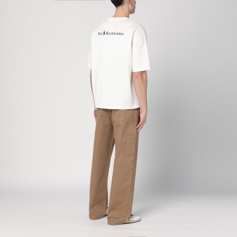 Polo Ralph Lauren Classic Cotton Jersey T-shirt In White