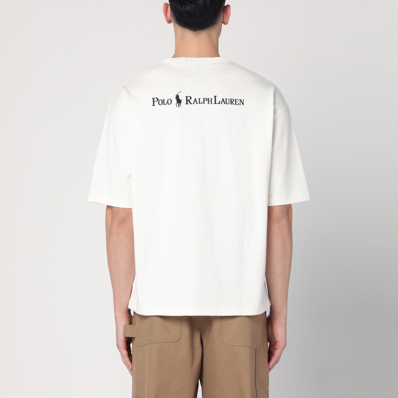 Polo Ralph Lauren Classic Cotton Jersey T-shirt In White