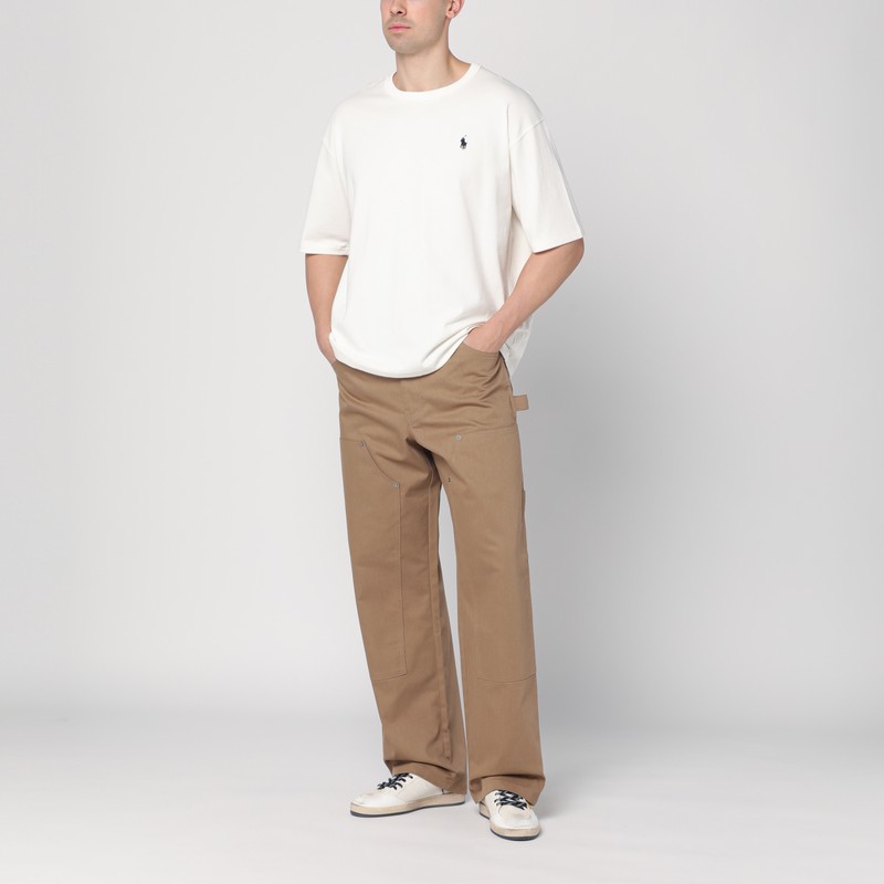 Polo Ralph Lauren Classic Cotton Jersey T-shirt In White