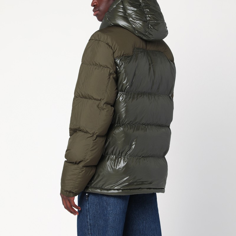 Polo Ralph Lauren Military Green Down Jacket In Blue