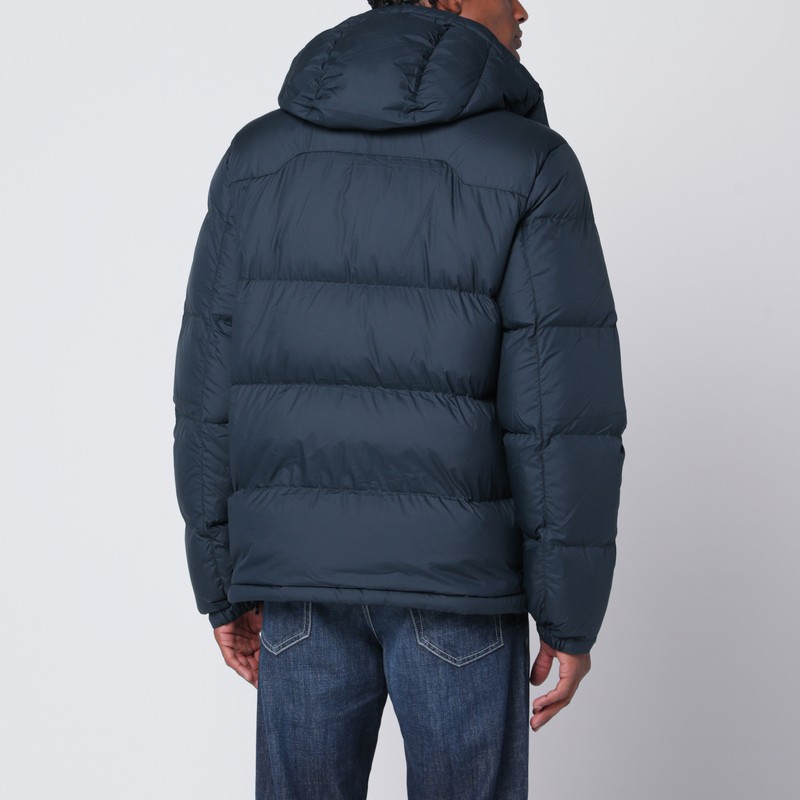 Polo Ralph Lauren Gorham Water-repellent Ripstop Fabric Down Jacket Clothing In Blue