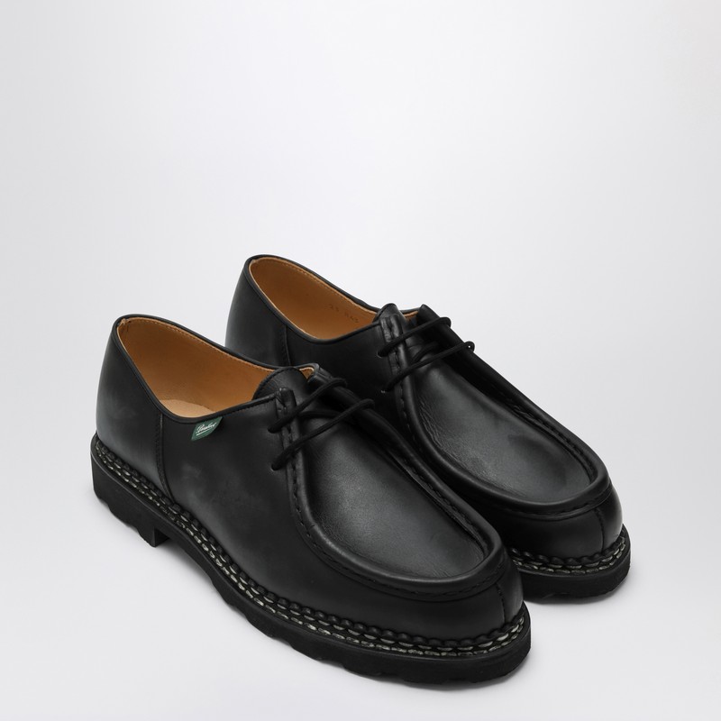 Paraboot Edged Michael Derby Shoes In Black