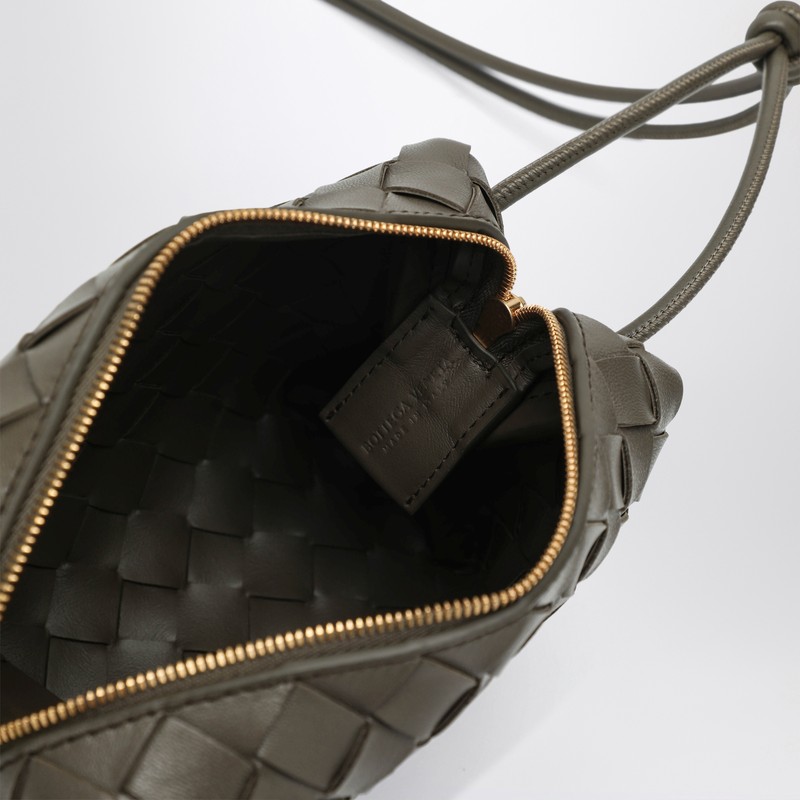Bottega Veneta Mini Loop Camera Cypress Colour In Green