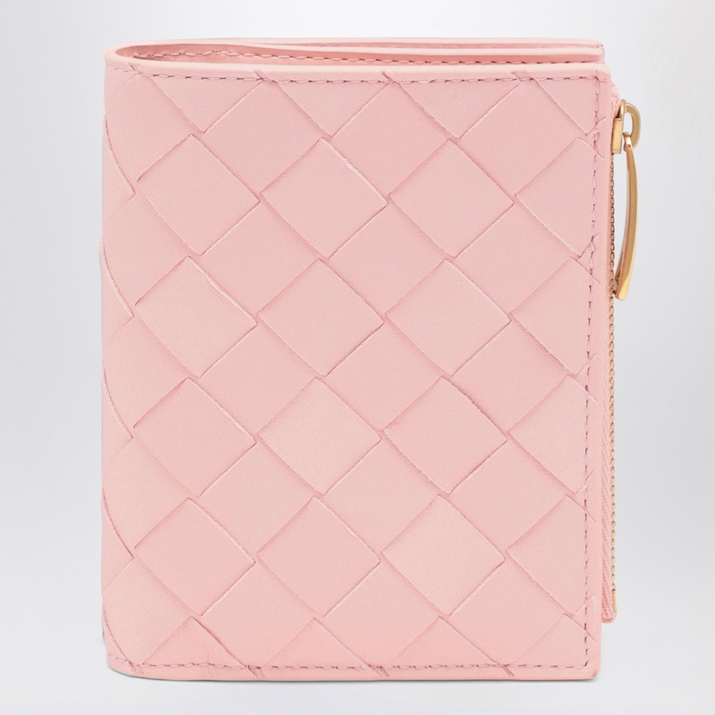 Small Bi-Fold wallet in Intrecciato - Bottega Veneta - Modalova