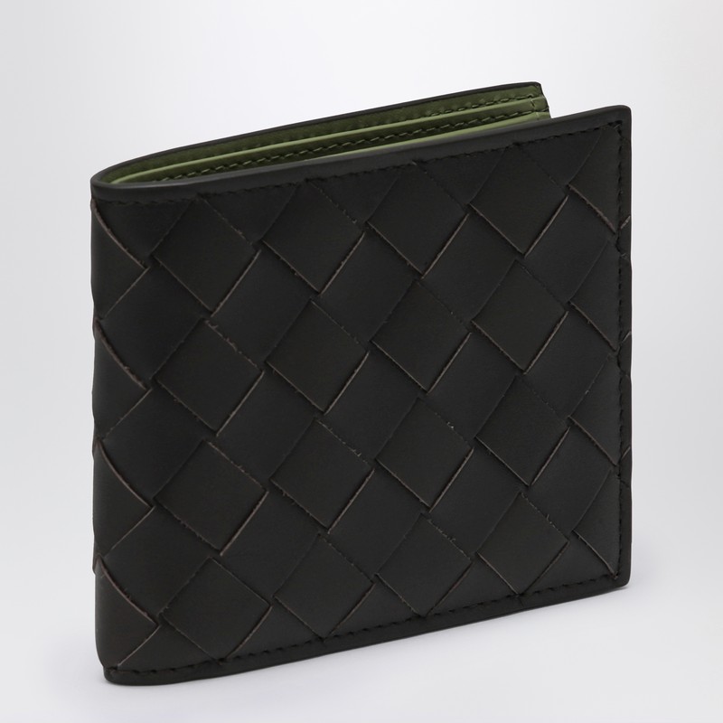 Fondant/macha Intrecciato Wallet - Bottega Veneta - Modalova