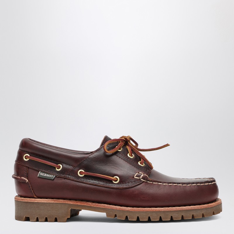 Sebago Mocasssino Acadia Premium Bordeaux In Brown