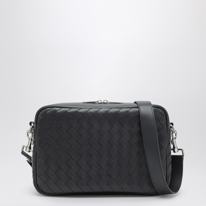 Black medium Intrecciato camera bag