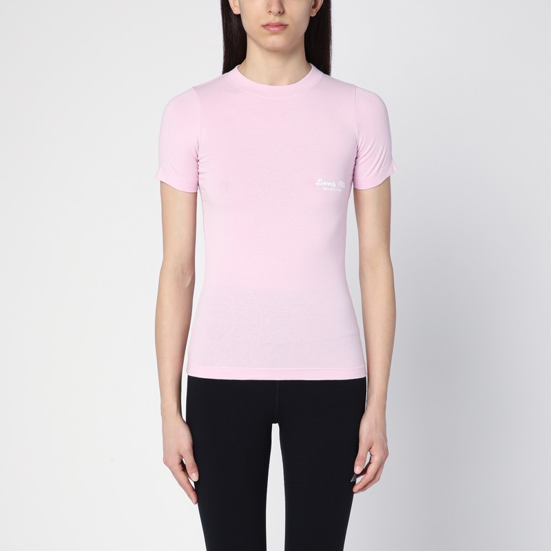 Beverly Hills pink cotton T-shirt
