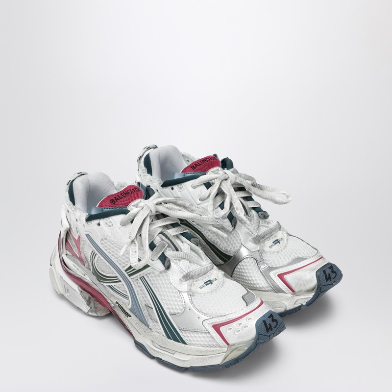 Balenciaga Runner Low-top Nylon And Mesh Sneakers In Multi