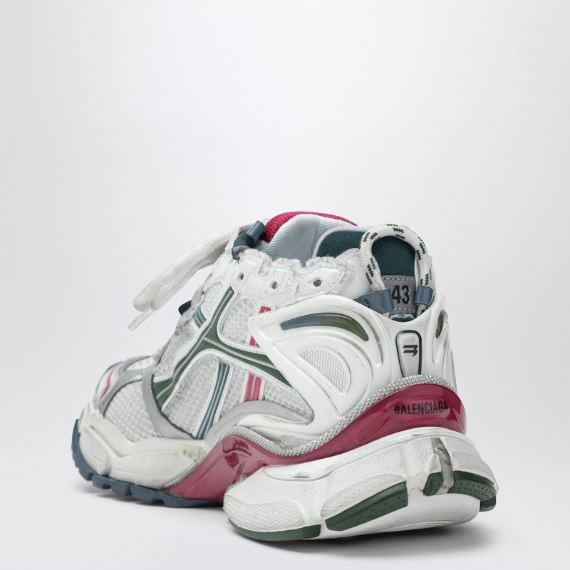 Balenciaga Runner Low-top Nylon And Mesh Sneakers In Multi