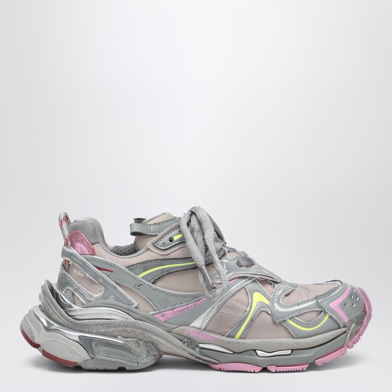 Runner 2.0 grey/yellow/pink sneakers