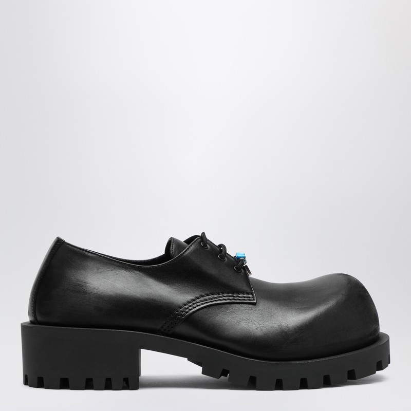 Balenciaga Hummer Derbie Shoes In Black