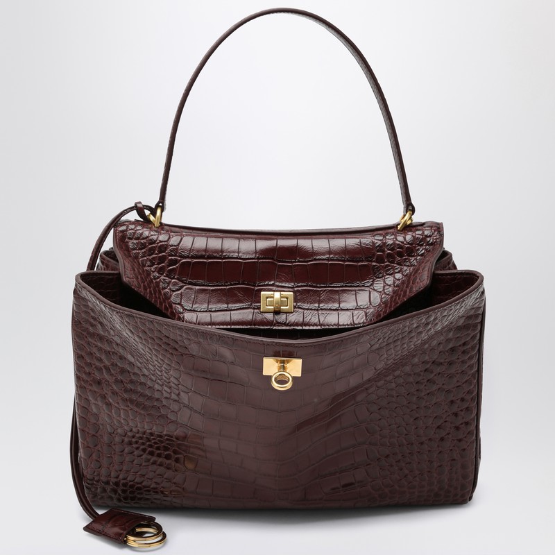 Cocco-print calfskin medium Rodeo bag - Balenciaga - Modalova