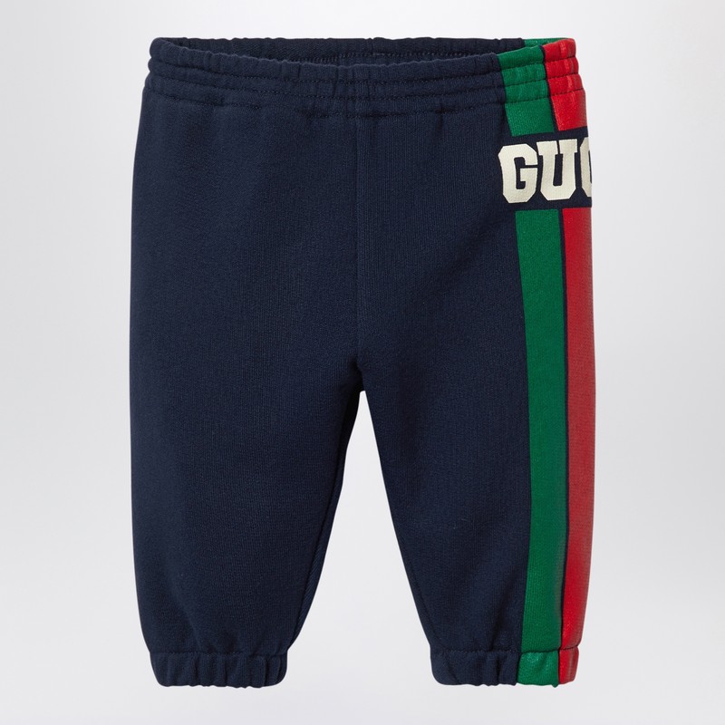 Jogging trousers with logo print - GUCCI - Modalova