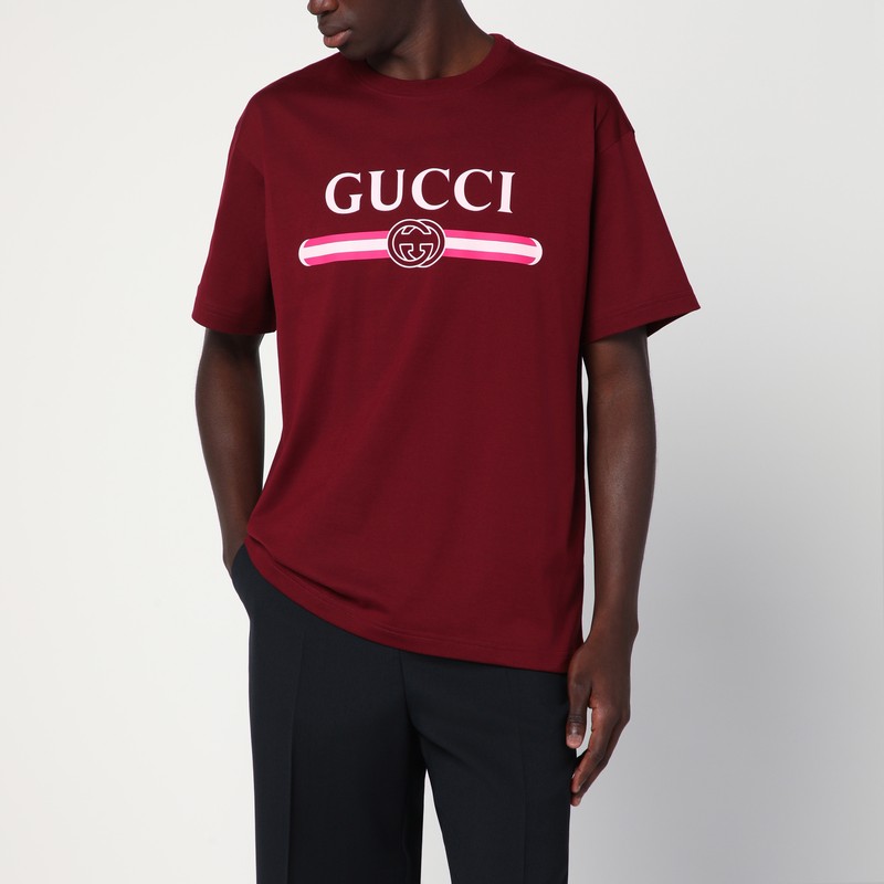 Anchor Red T-shirt with logo print