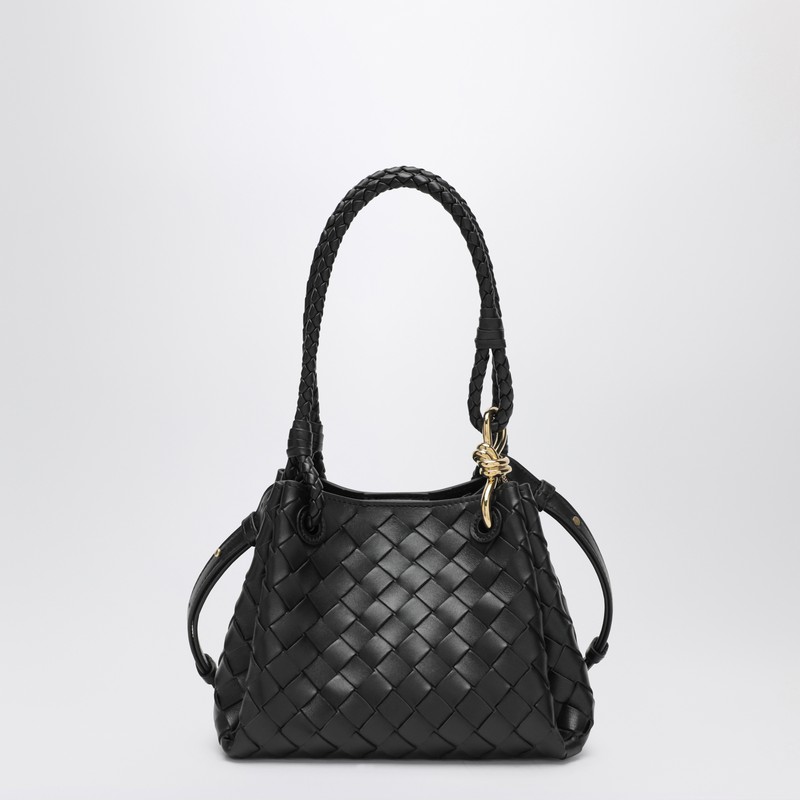 Kleine schwarze Parachute-Tasche - Bottega Veneta - Modalova