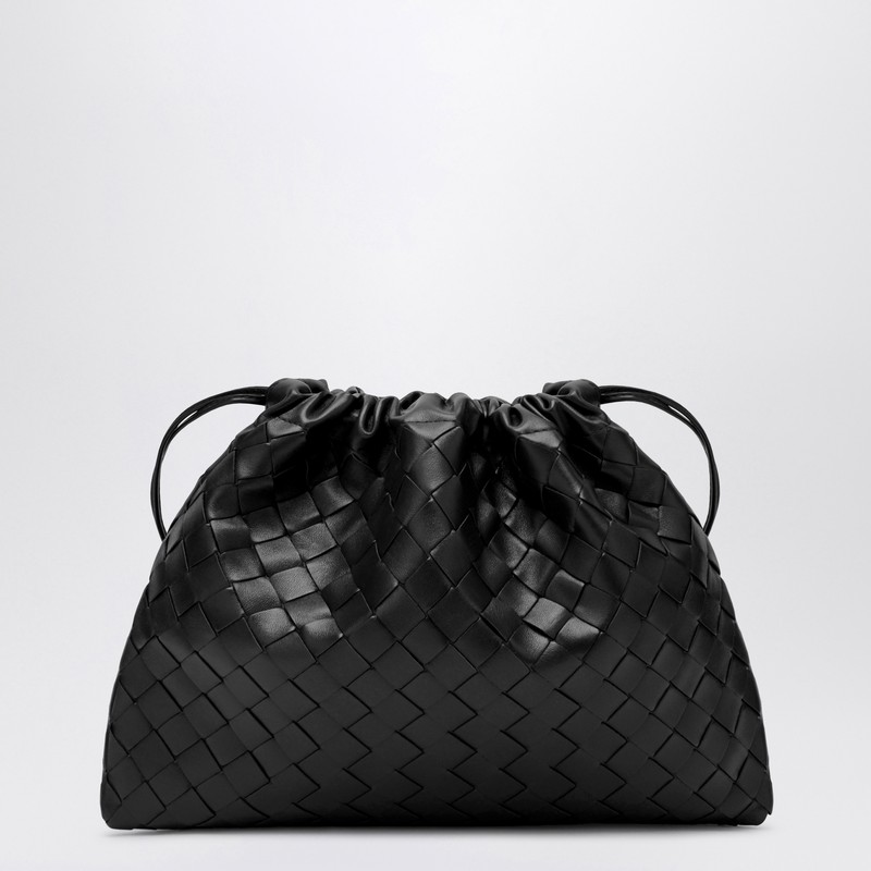 Medium black Intrecciato dustbag