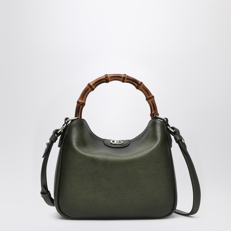 Small green Gucci Diana bag