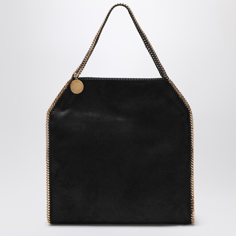 Foldable Falabella black bag - Stella McCartney - Modalova
