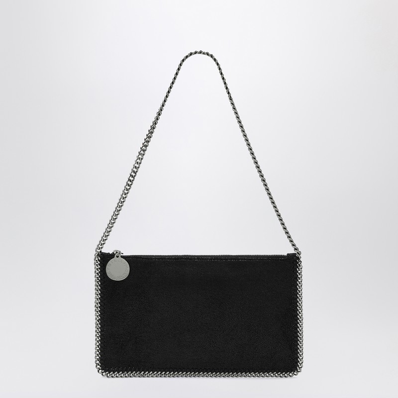 Black Falabella Clutch Shoulder Bag